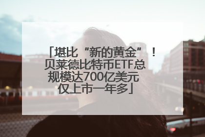 堪比“新的黄金”！贝莱德比特币ETF总规模达700亿美元 仅上市一年多